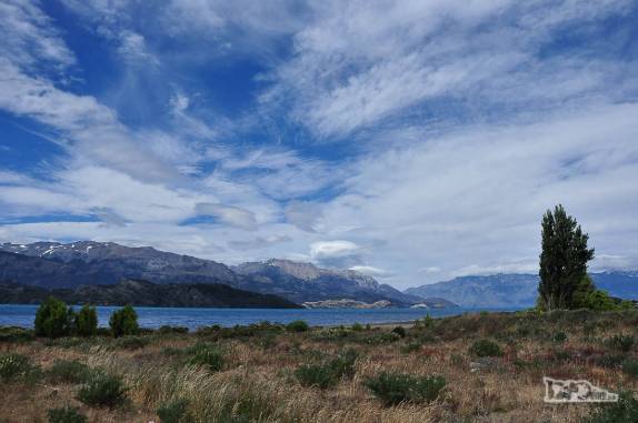 A caminho de Puerto Rio Tranquilo, de volta à Carretera Austral e ao lago General Carrera, no sul do Chile